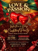Love & Passion Valentine’s Day Cocktail Party