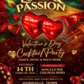 Love & Passion Valentine’s Day Cocktail Party