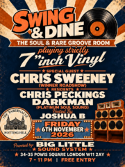SWING & DINE  (THE SOUL & RARE GROOVE ROOM)
